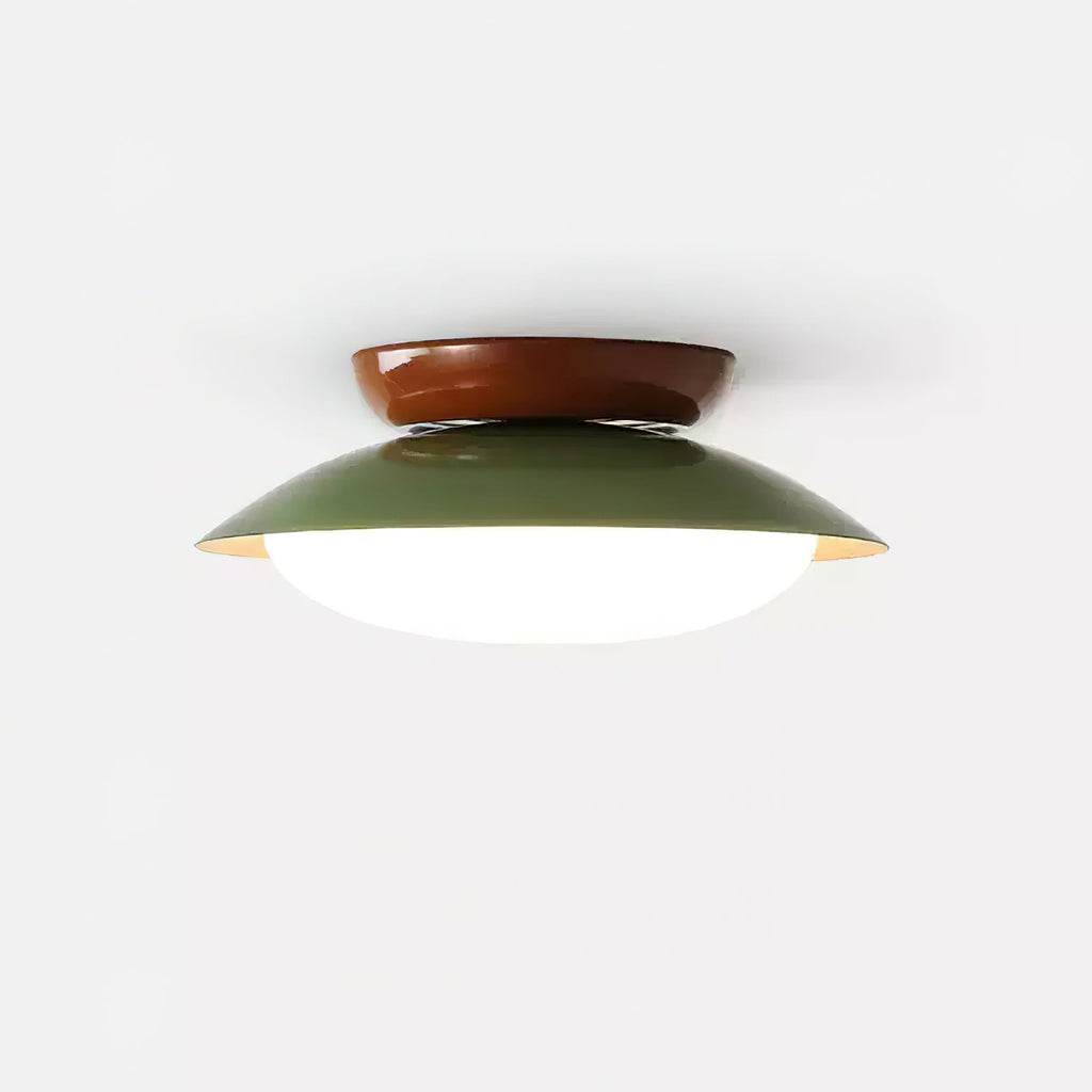 LED Ceiling Light Fixture - Modern Round Design - Adjustable Brightness - Ideal for Living Room, Bedroom & Kitchen Lighting