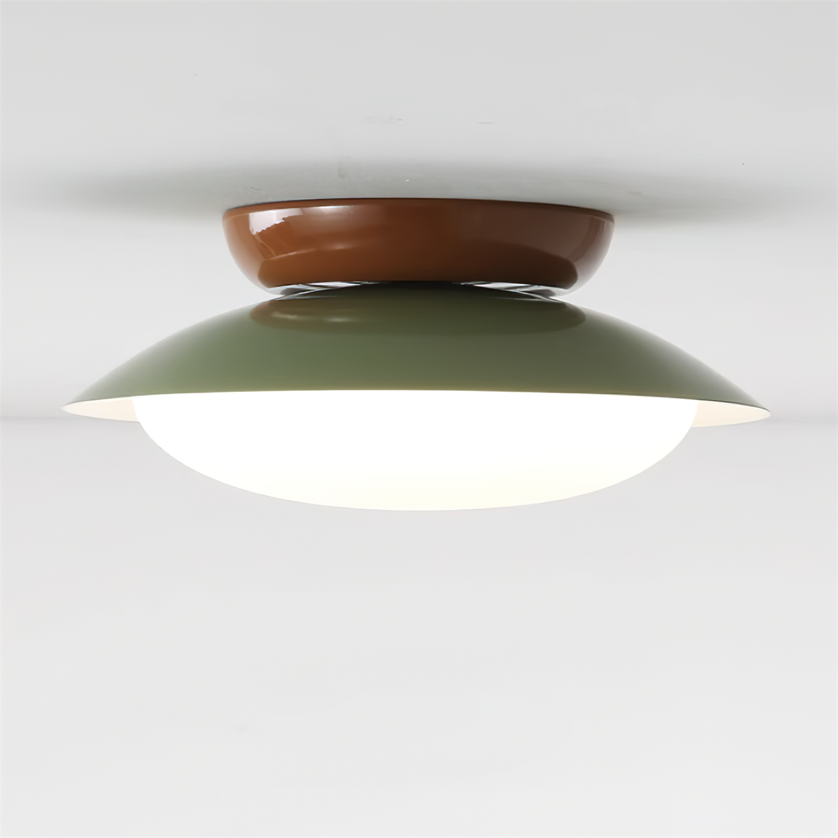 LED Ceiling Light Fixture - Modern Round Design - Adjustable Brightness - Ideal for Living Room, Bedroom & Kitchen Lighting