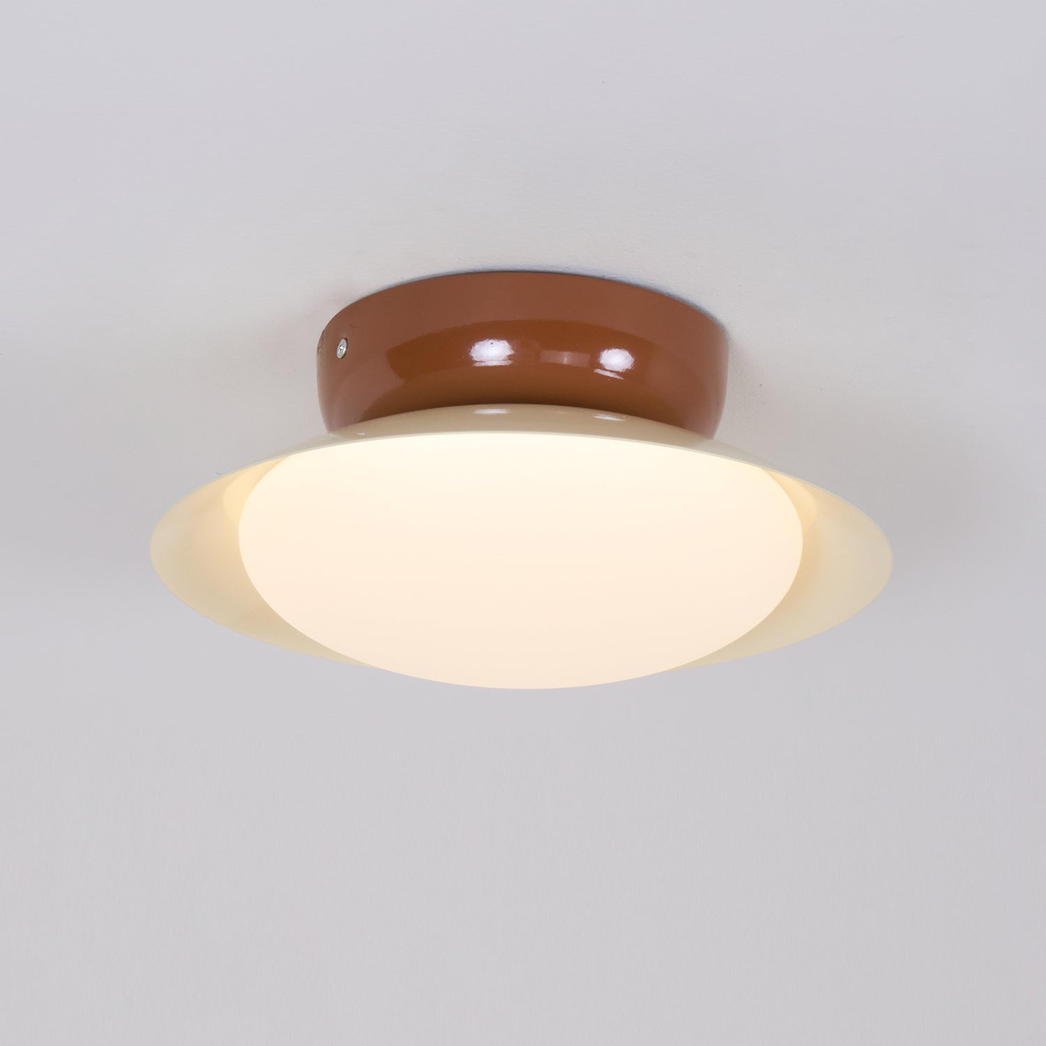 LED Ceiling Light Fixture - Modern Round Design - Adjustable Brightness - Ideal for Living Room, Bedroom & Kitchen Lighting