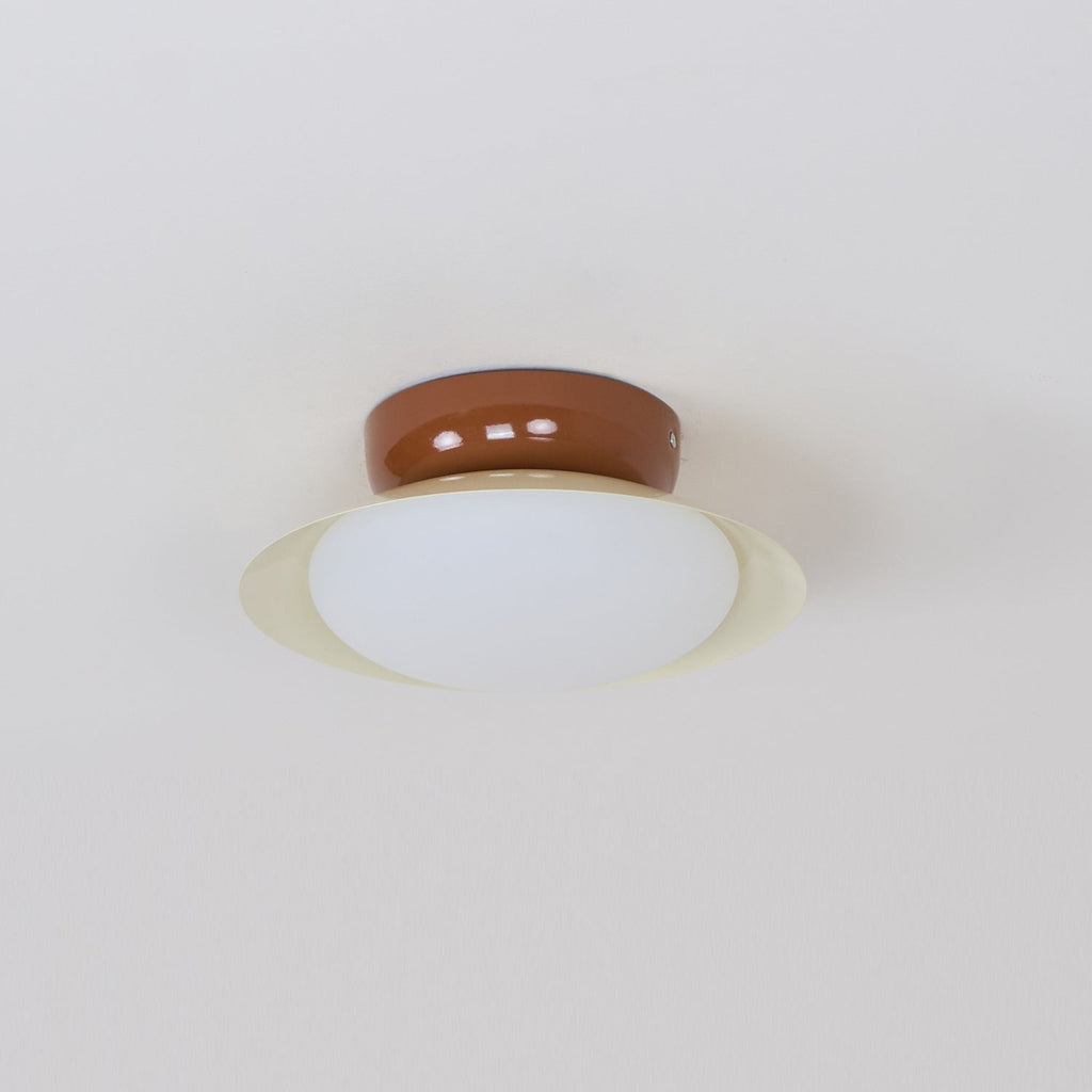 LED Ceiling Light Fixture - Modern Round Design - Adjustable Brightness - Ideal for Living Room, Bedroom & Kitchen Lighting