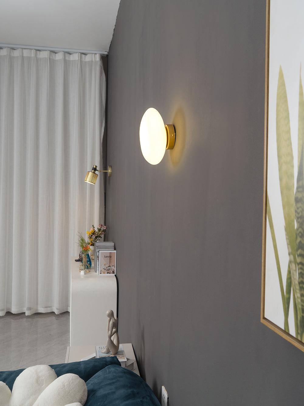 Bubble Glass Wall Lamp | Dimmable, Integrated LED & Versatile for Wall or Ceiling Mounting