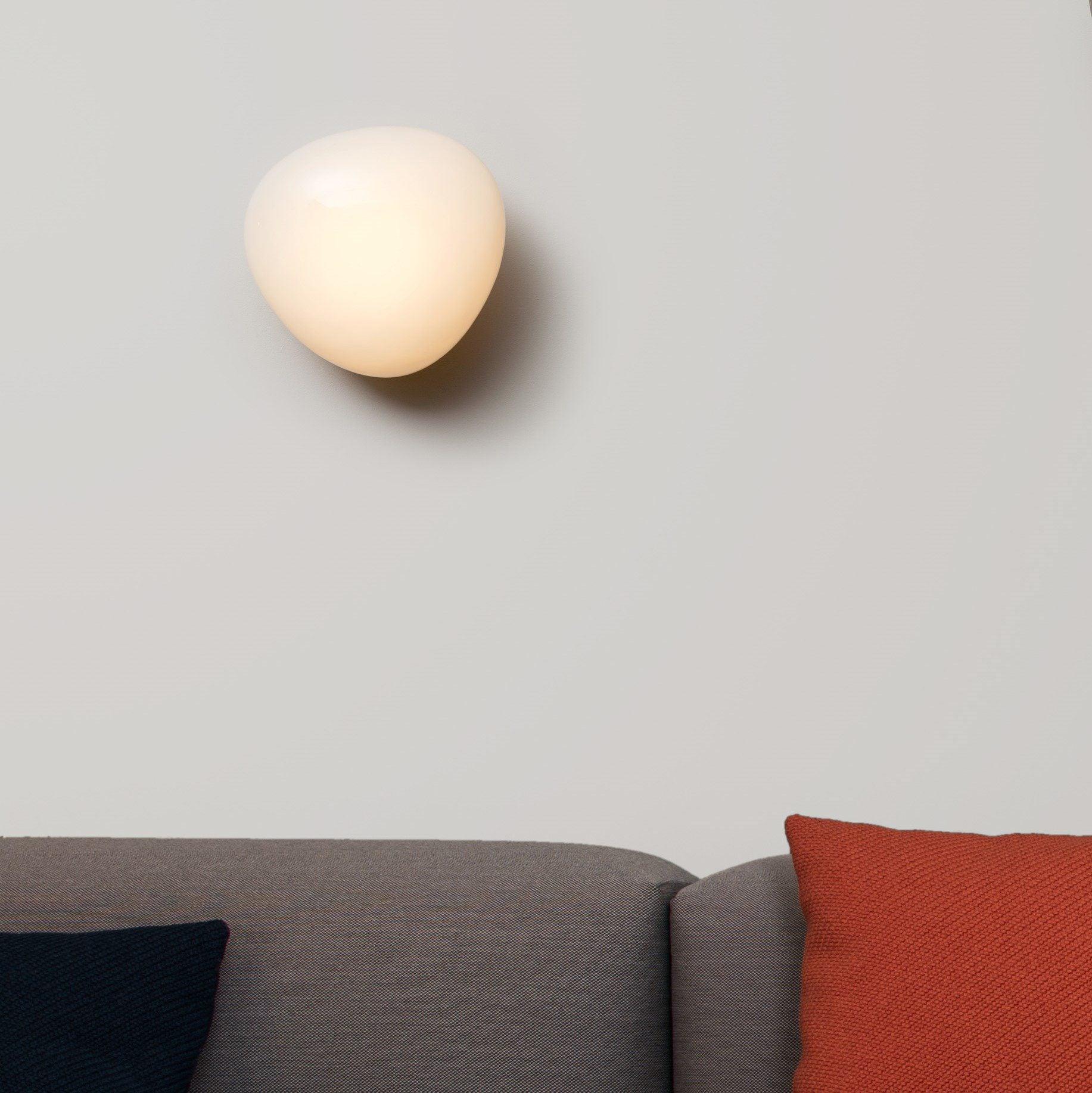 Bubble Glass Wall Lamp | Dimmable, Integrated LED & Versatile for Wall or Ceiling Mounting