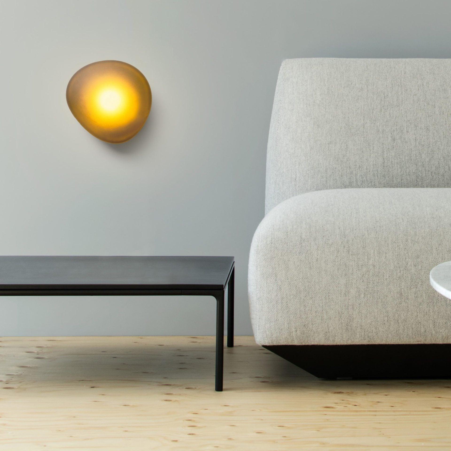 Bubble Glass Wall Lamp | Dimmable, Integrated LED & Versatile for Wall or Ceiling Mounting