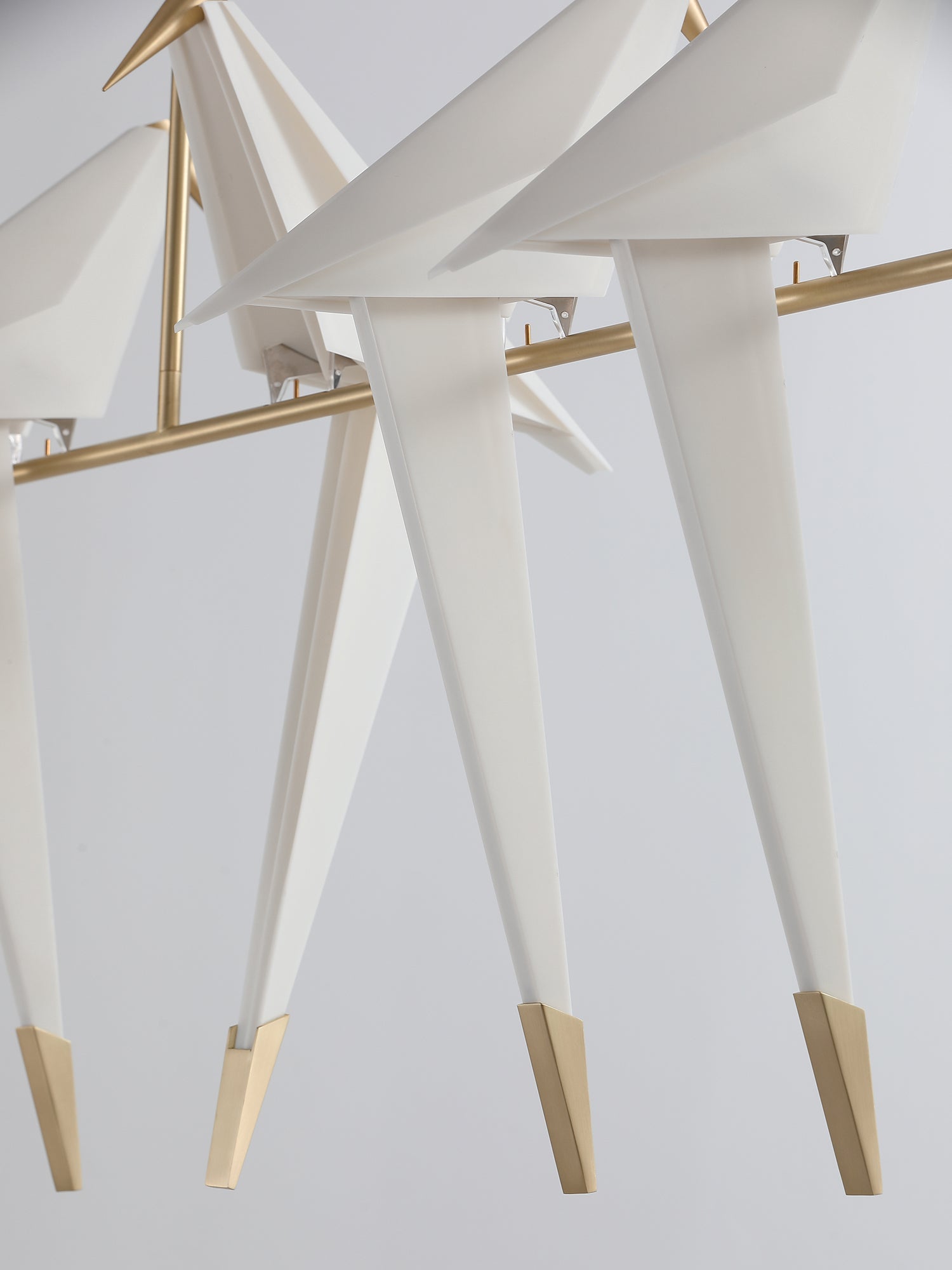 Bird Chandelier Light Fixture - Rustic Hanging Pendant for Living Room & Dining Room Decor