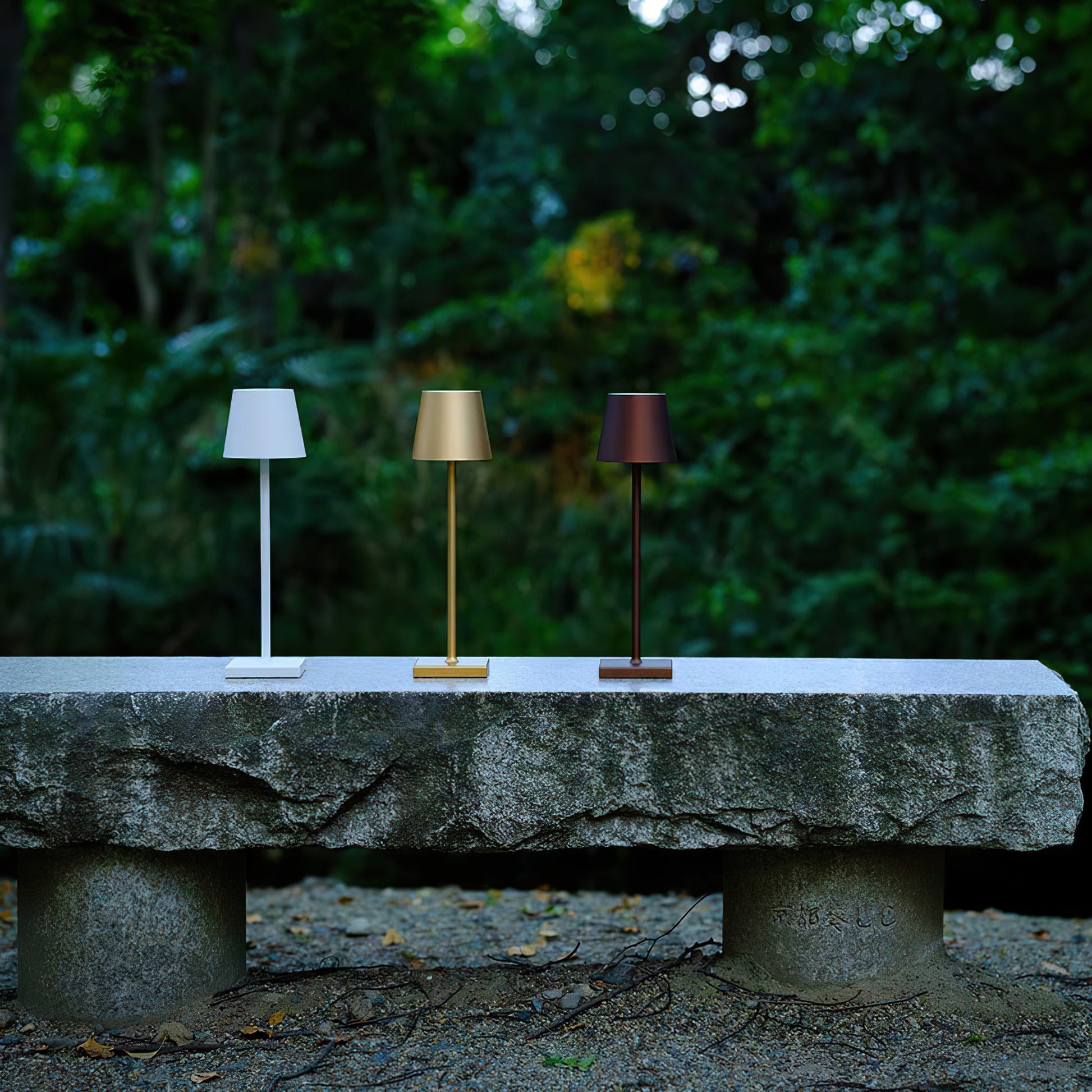 LED Battery-Powered Table Lamp with Built-in Rechargeable Design for Indoor & Outdoor Use