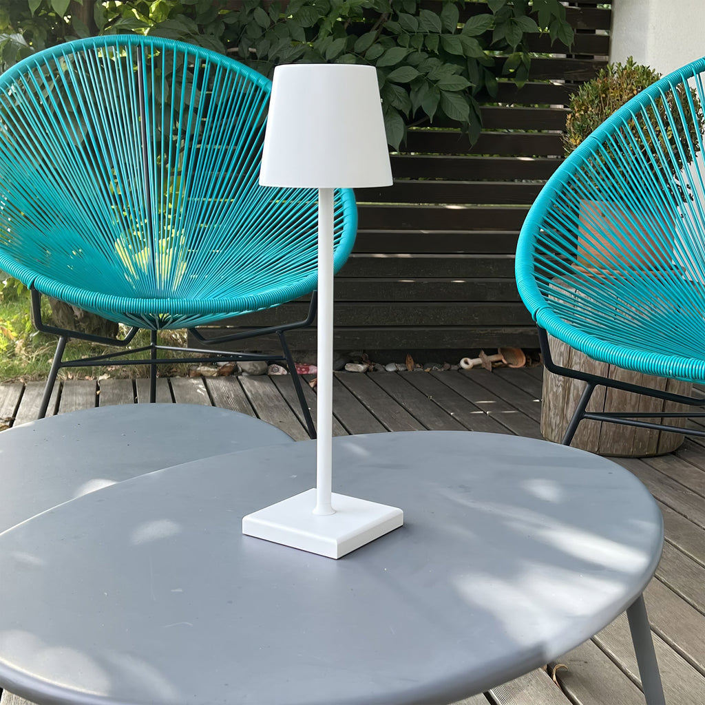 LED Battery-Powered Table Lamp with Built-in Rechargeable Design for Indoor & Outdoor Use
