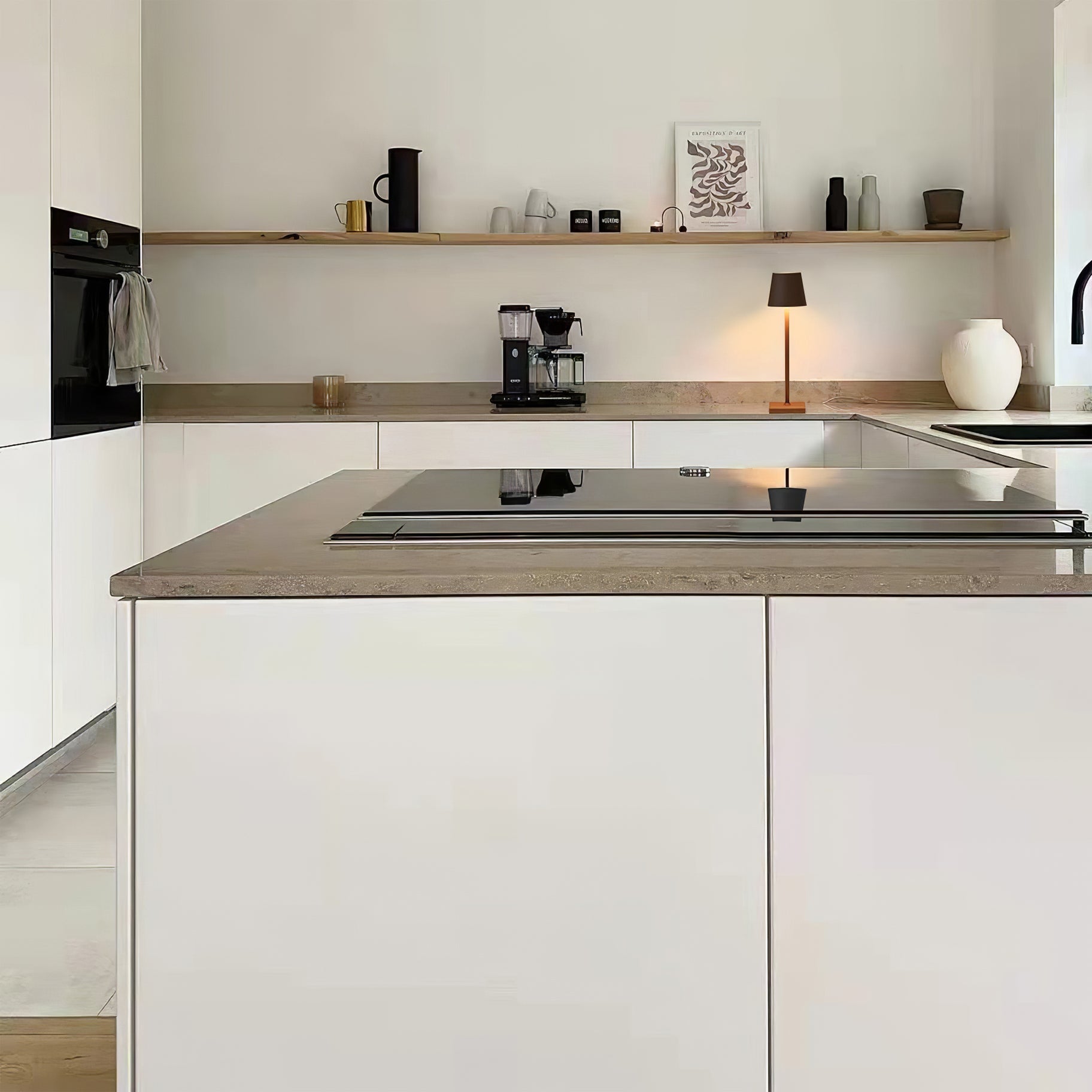 LED Battery-Powered Table Lamp with Built-in Rechargeable Design for Indoor & Outdoor Use