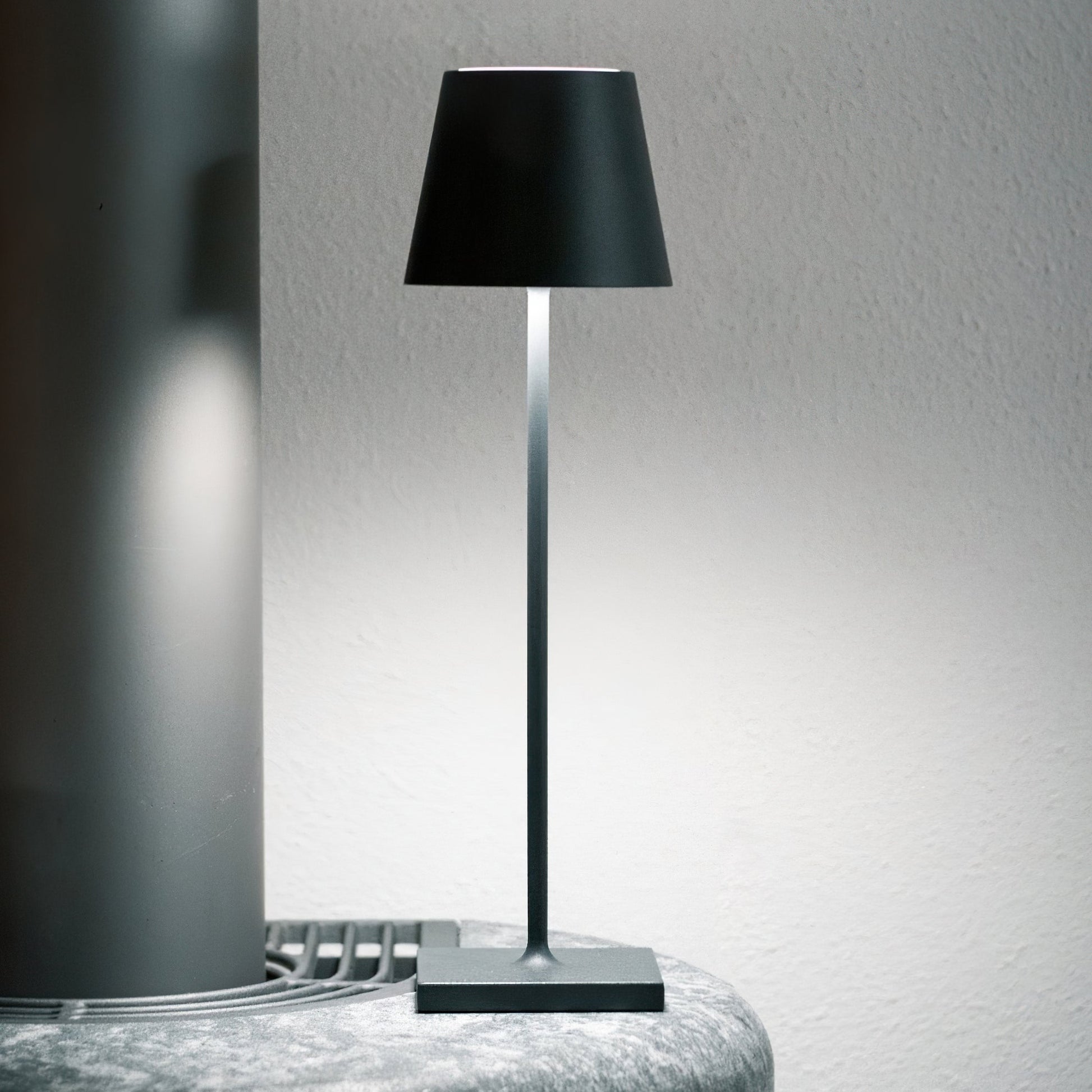 LED Battery-Powered Table Lamp with Built-in Rechargeable Design for Indoor & Outdoor Use