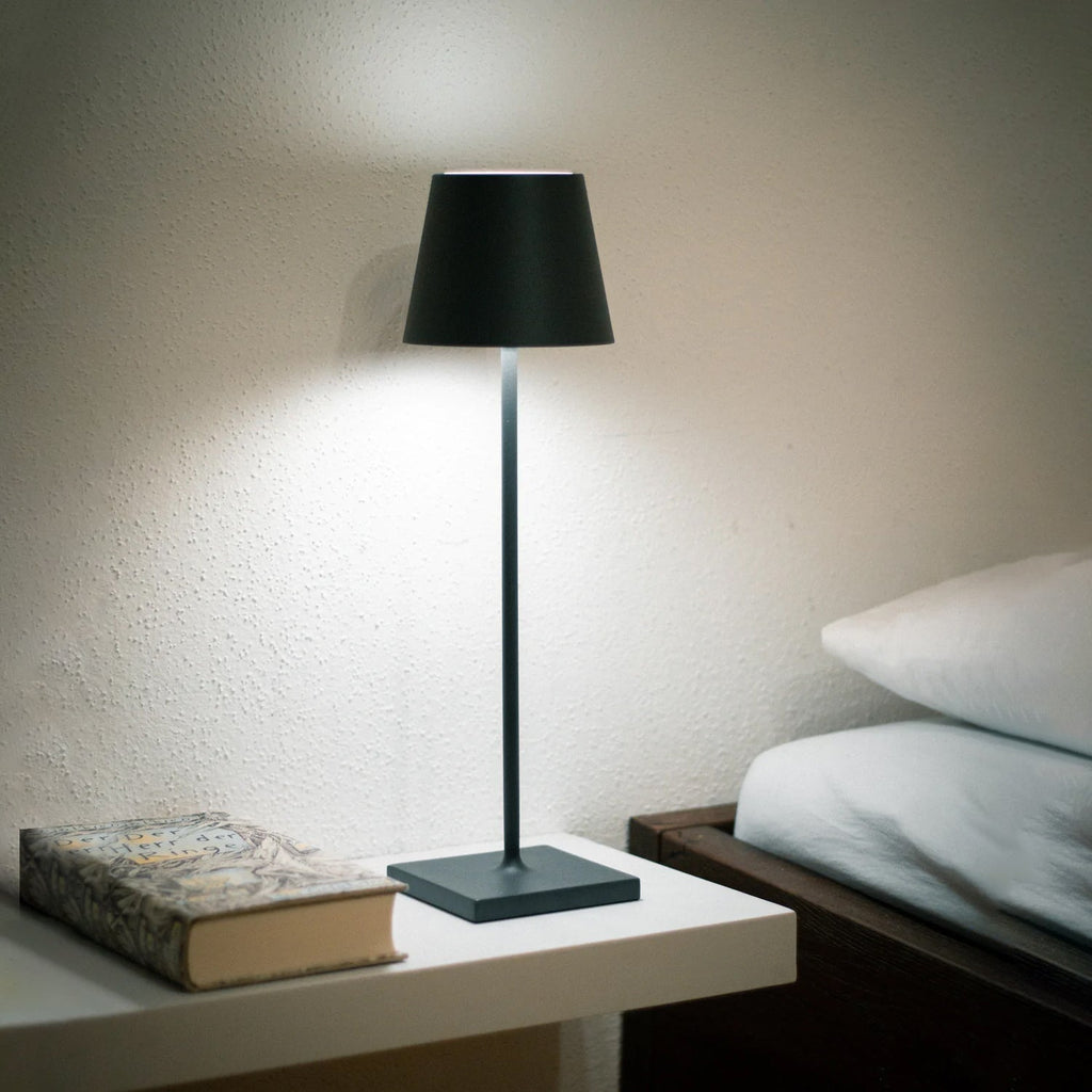 LED Battery-Powered Table Lamp with Built-in Rechargeable Design for Indoor & Outdoor Use