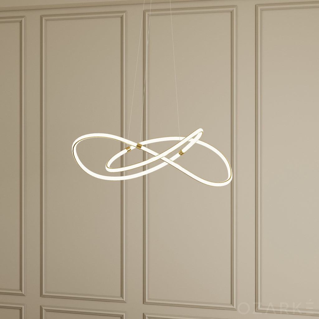 LED Pendant Light Fixture - Modern Adjustable Hanging Lamp for Kitchen, Dining Room & Living Room Lighting