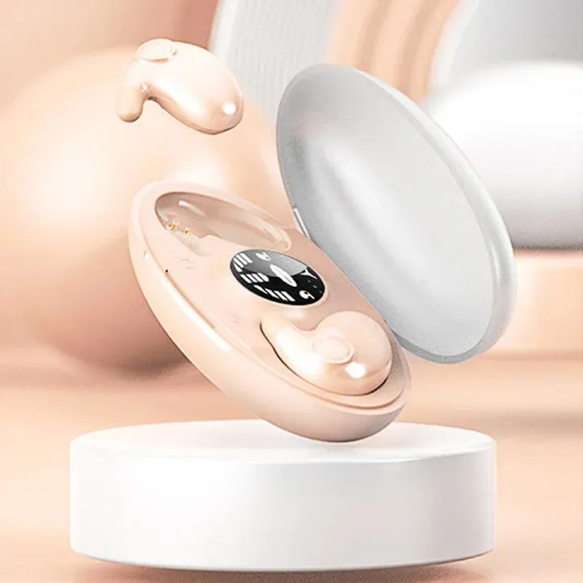 Invisible Sleep Wireless Earphones - IPX5 Waterproof & Comfortable Fit
