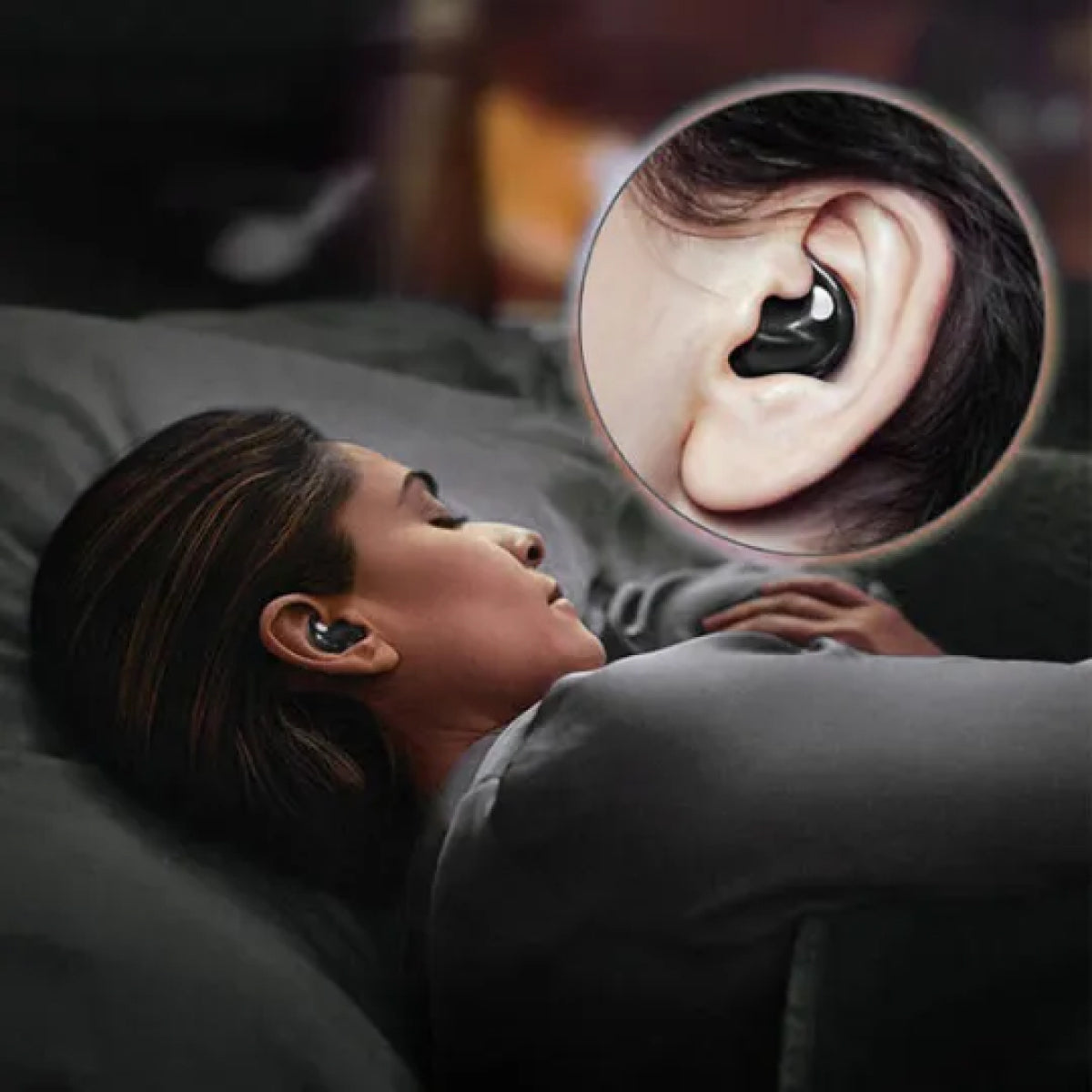 Invisible Sleep Wireless Earphones - IPX5 Waterproof & Comfortable Fit