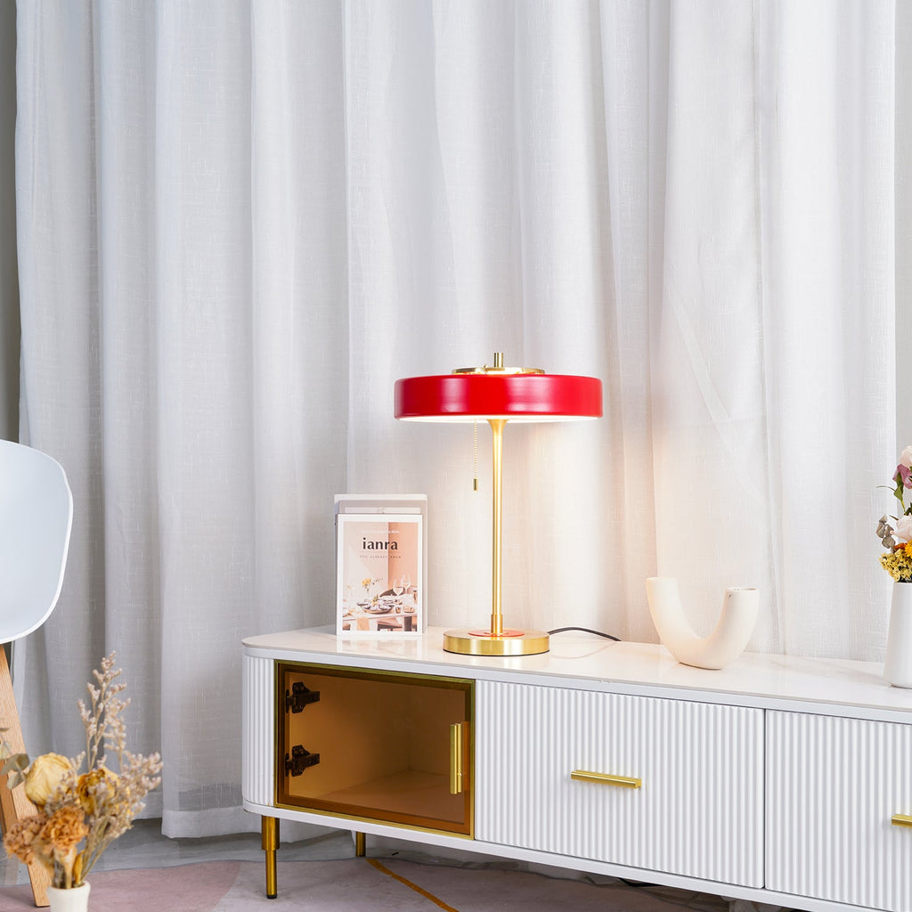 LED Table Lamp with Adjustable Brightness and Modern Design for Home Office & Bedroom Use