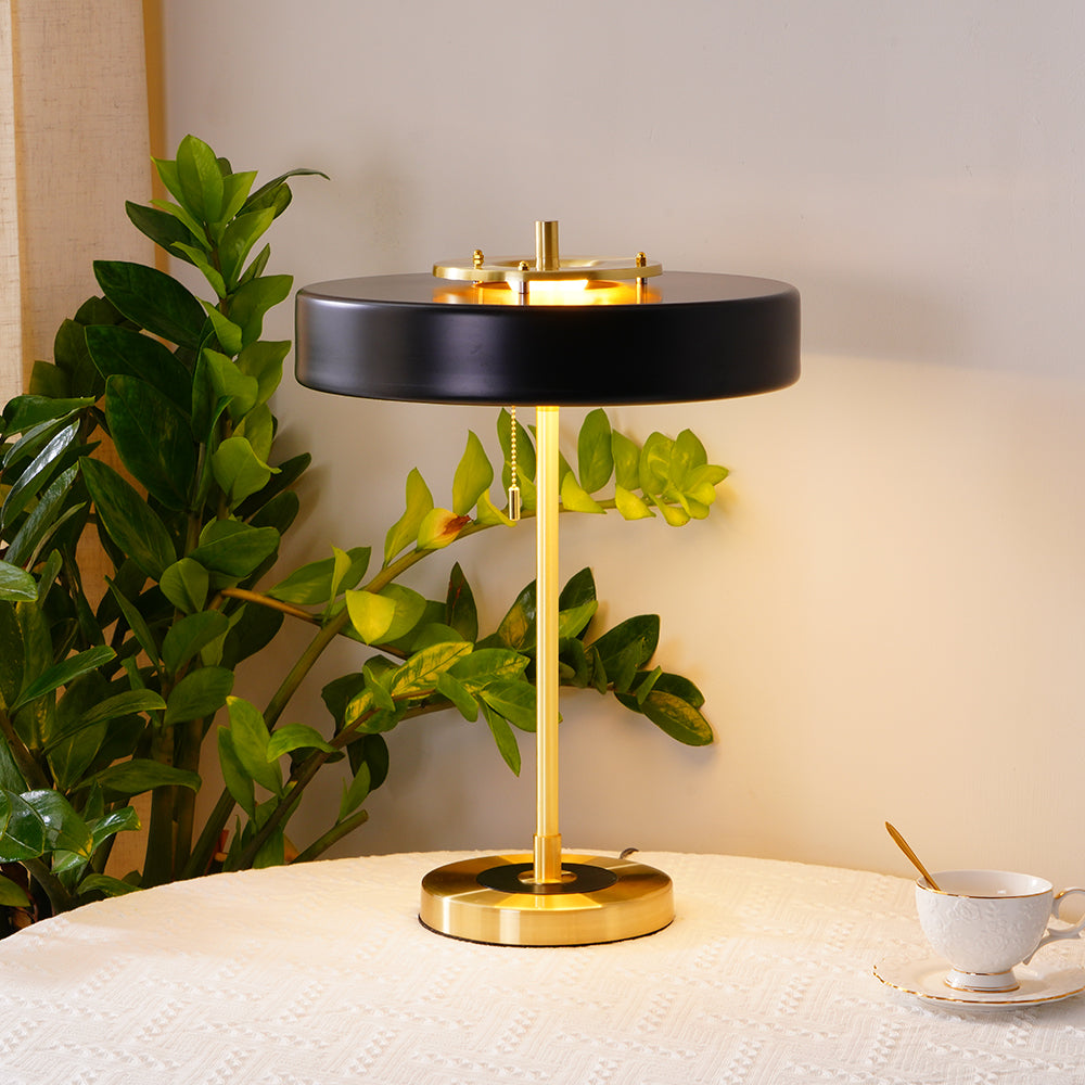 LED Table Lamp with Adjustable Brightness and Modern Design for Home Office & Bedroom Use