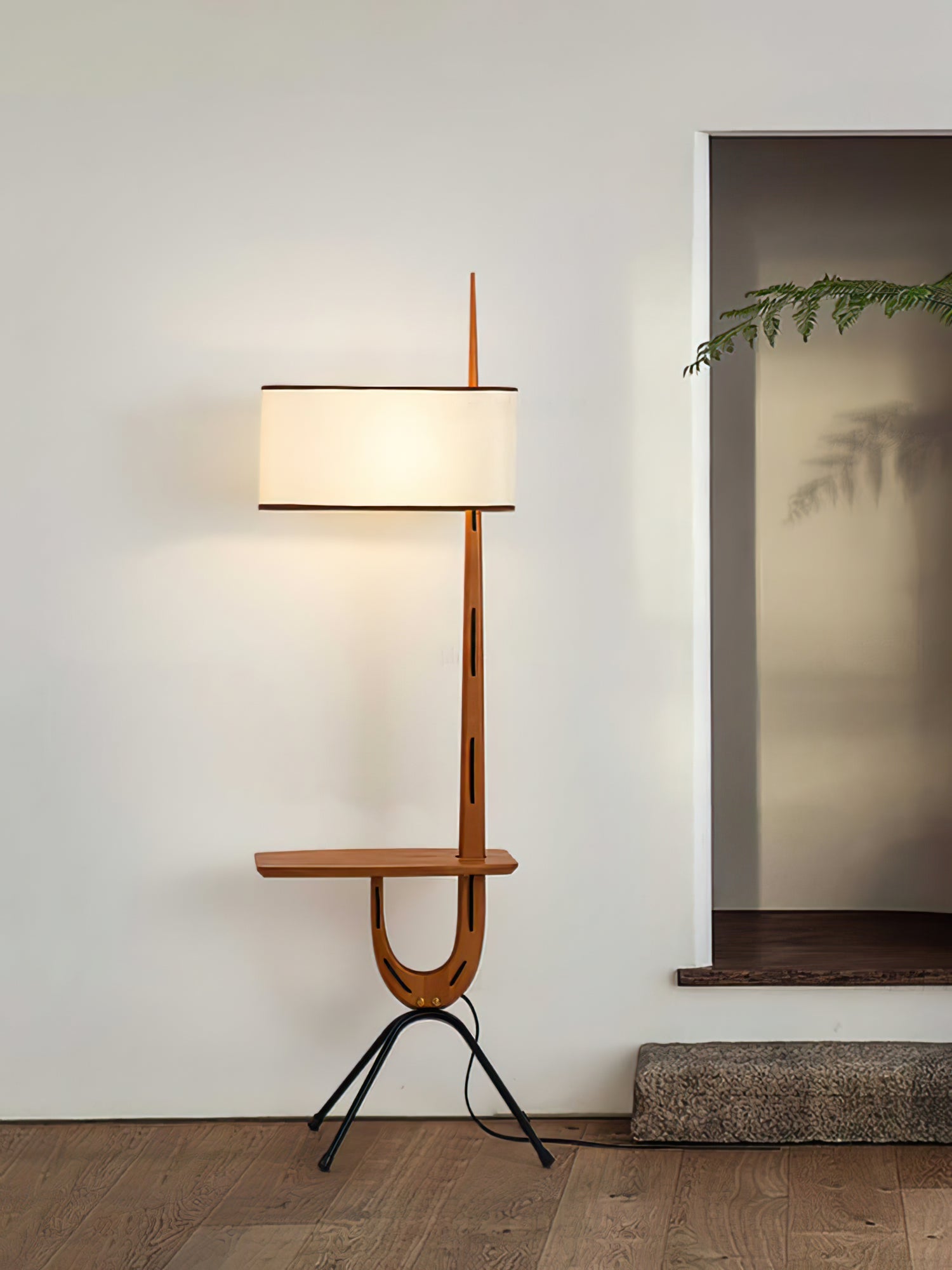 LED Giraffe Floor Lamp with Adjustable Height for Living Room & Kids' Room Lighting