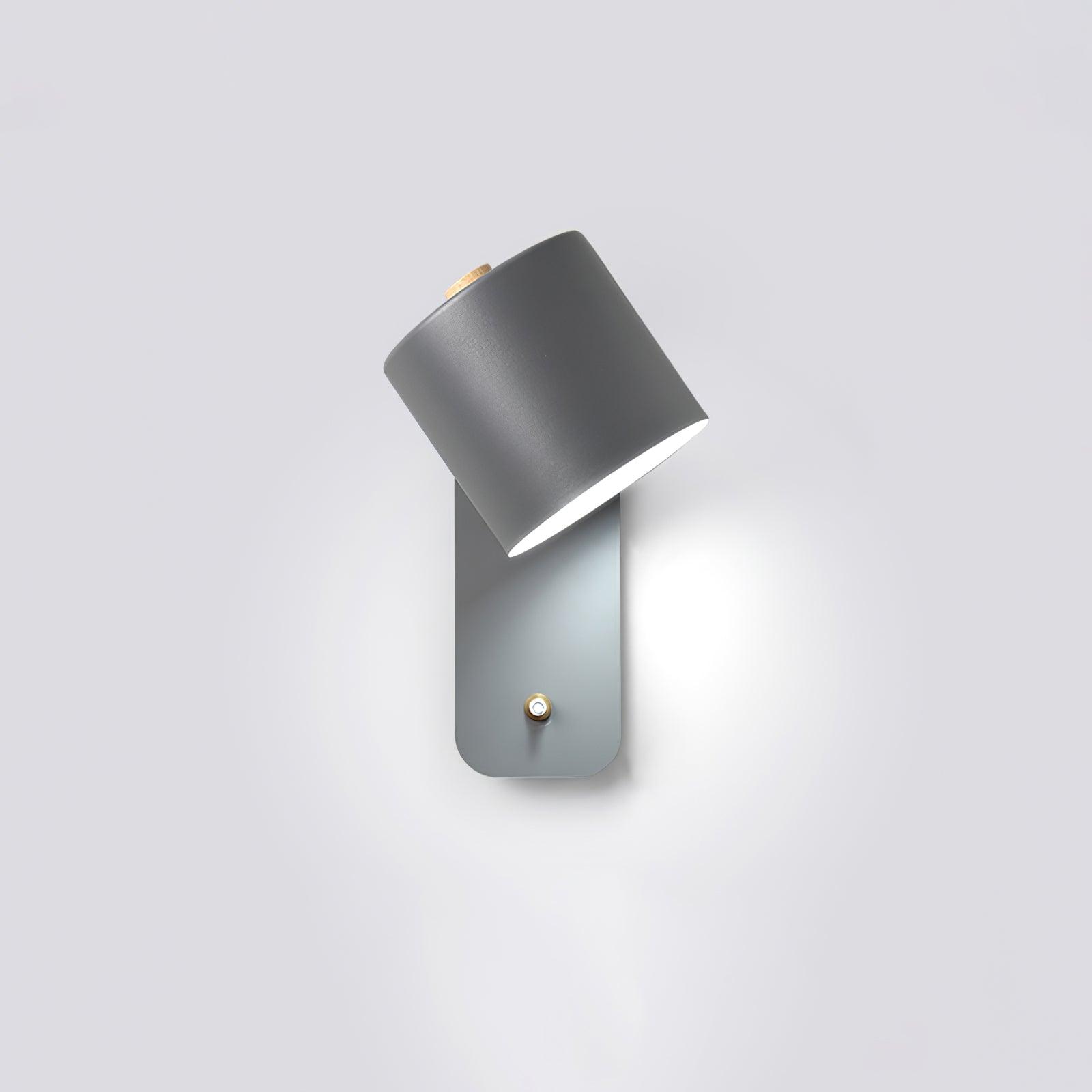 Rotatable Cylinder Wall Lamp | 350-Degree Adjustable, Minimalist Design for Modern Indoor Spaces