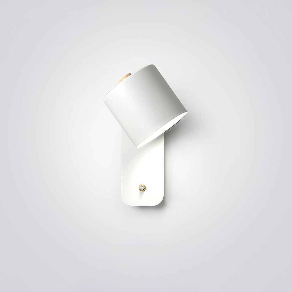 Rotatable Cylinder Wall Lamp | 350-Degree Adjustable, Minimalist Design for Modern Indoor Spaces