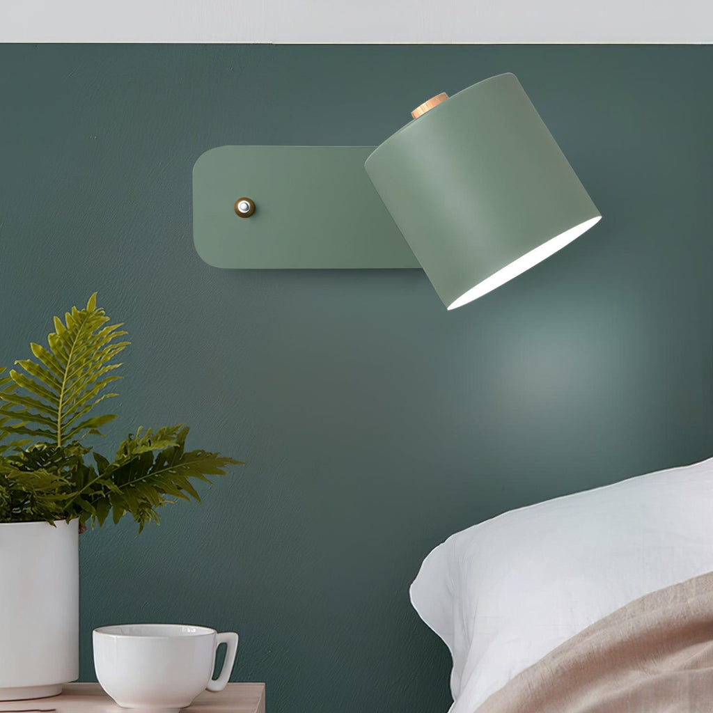 Rotatable Cylinder Wall Lamp | 350-Degree Adjustable, Minimalist Design for Modern Indoor Spaces