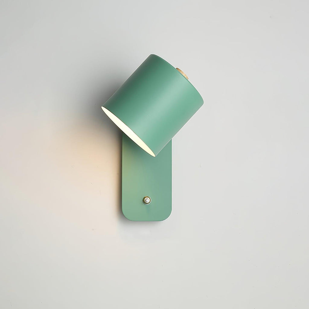 Rotatable Cylinder Wall Lamp | 350-Degree Adjustable, Minimalist Design for Modern Indoor Spaces