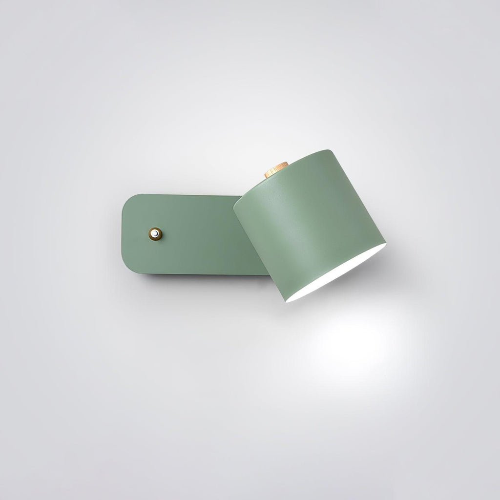 Rotatable Cylinder Wall Lamp | 350-Degree Adjustable, Minimalist Design for Modern Indoor Spaces