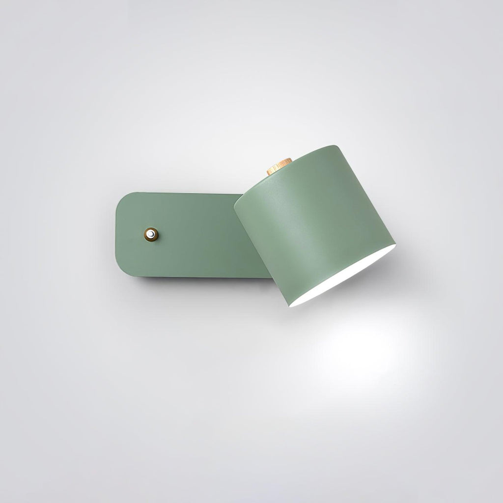 Rotatable Cylinder Wall Lamp | 350-Degree Adjustable, Minimalist Design for Modern Indoor Spaces