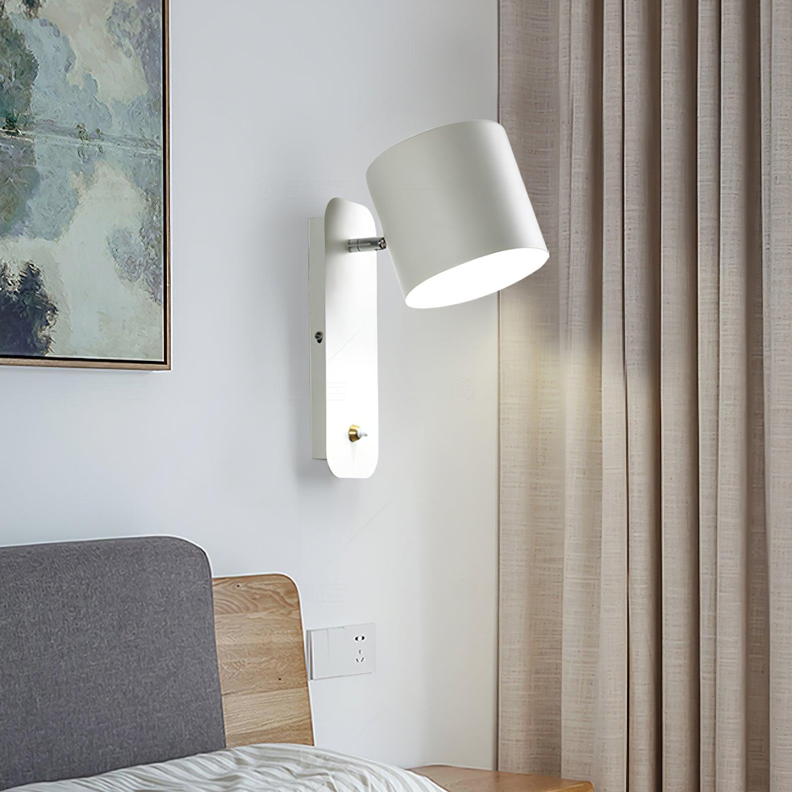 Rotatable Cylinder Wall Lamp | 350-Degree Adjustable, Minimalist Design for Modern Indoor Spaces