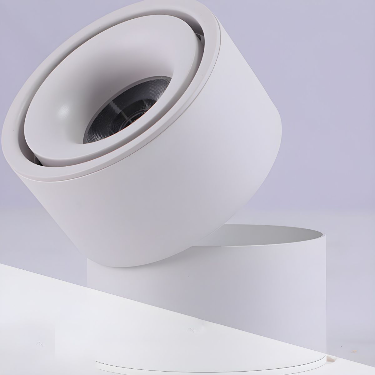 Rotatable Spotlight Ceiling Light | Adjustable Heads, 24° Beam Angle & Ideal for Highlighting Artwork Indoors