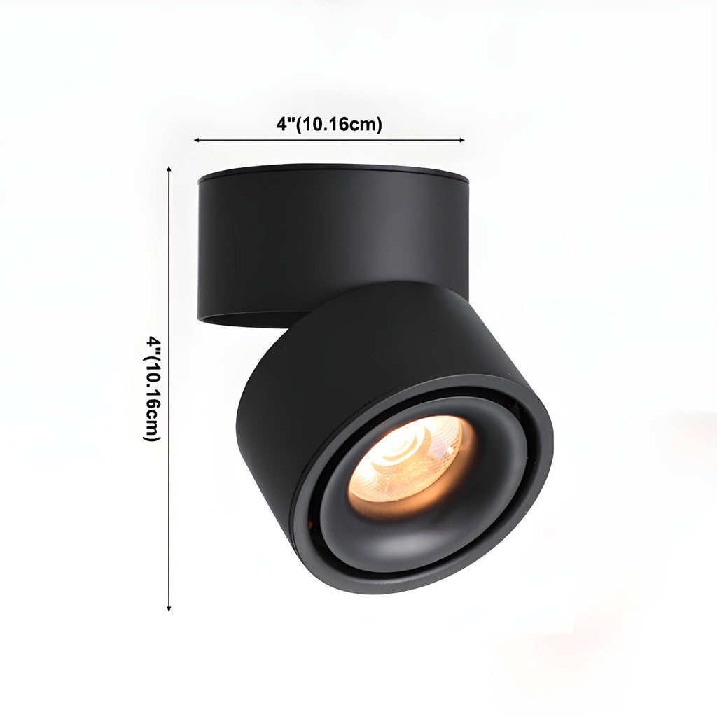 Rotatable Spotlight Ceiling Light | Adjustable Heads, 24° Beam Angle & Ideal for Highlighting Artwork Indoors