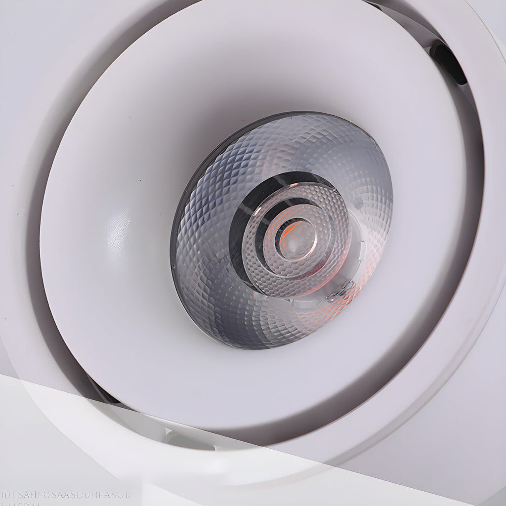 Rotatable Spotlight Ceiling Light | Adjustable Heads, 24° Beam Angle & Ideal for Highlighting Artwork Indoors