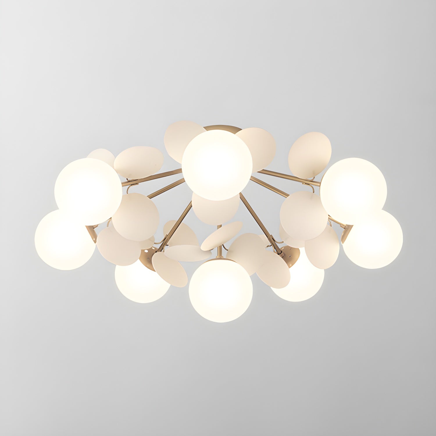 Round Macaron Ceiling Lamp | Colorful Metal & Glass Design for Children's Rooms, Offices & Indoor Spaces