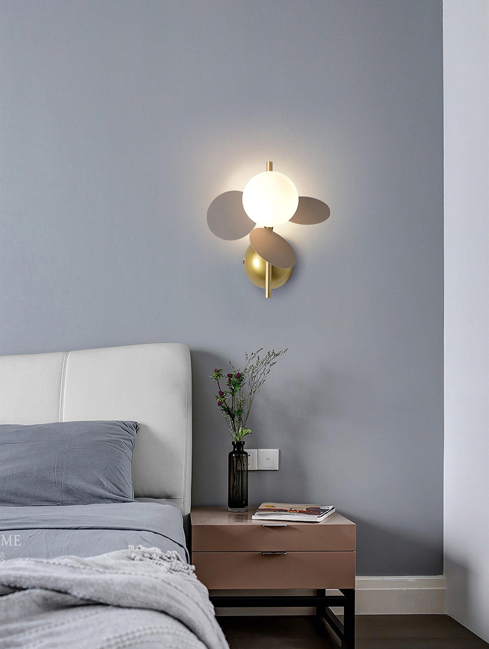 Colored Metal Wall Sconce | Mid-Century Modern Design for Kids' Rooms, Nurseries & Indoor Spaces