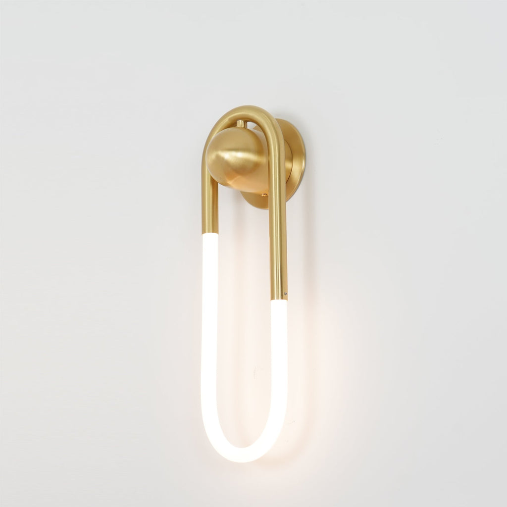 LED Wall Lamp - Rudi Loop Design - Modern Lighting Fixture for Living Room & Bedroom