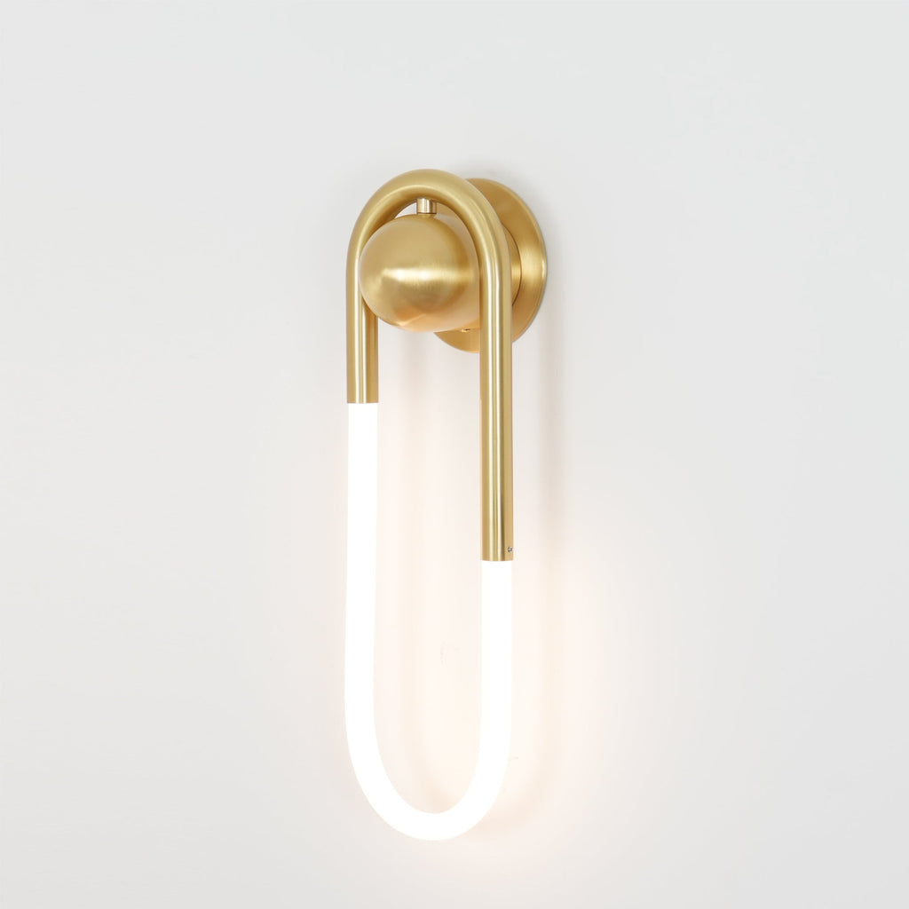 LED Wall Lamp - Rudi Loop Design - Modern Lighting Fixture for Living Room & Bedroom