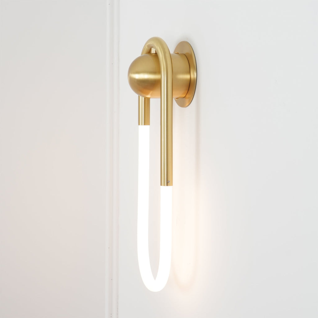 LED Wall Lamp - Rudi Loop Design - Modern Lighting Fixture for Living Room & Bedroom