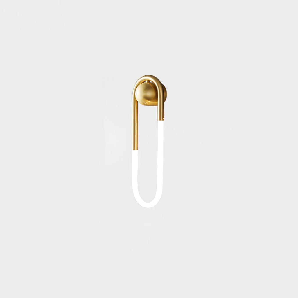 LED Wall Lamp - Rudi Loop Design - Modern Lighting Fixture for Living Room & Bedroom