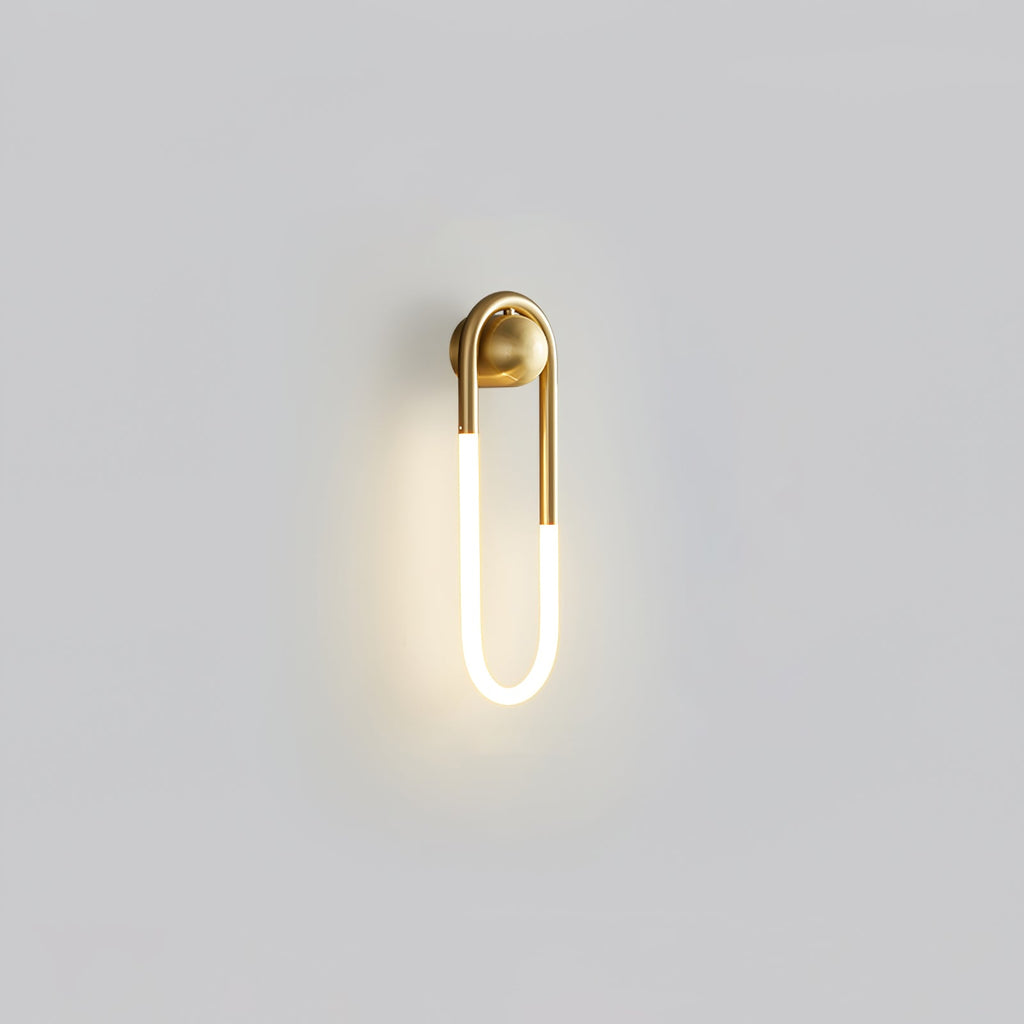 LED Wall Lamp - Rudi Loop Design - Modern Lighting Fixture for Living Room & Bedroom
