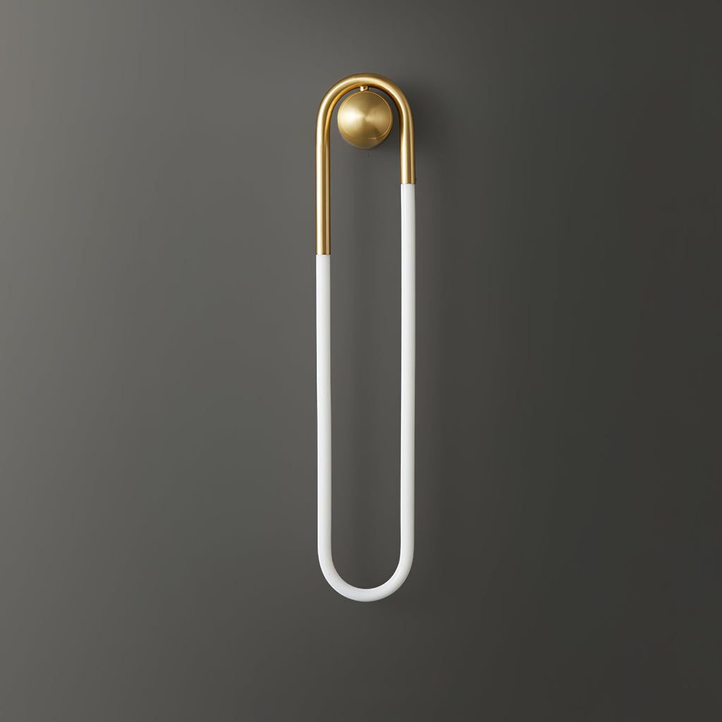 LED Wall Lamp - Rudi Loop Design - Modern Lighting Fixture for Living Room & Bedroom