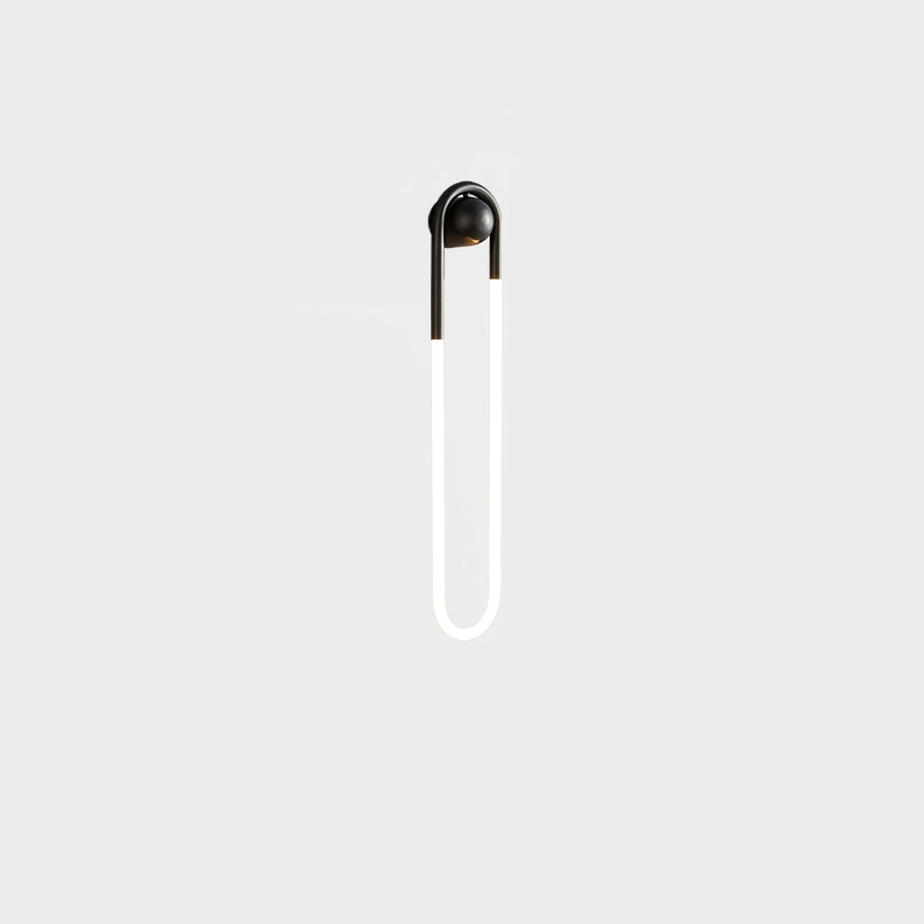 LED Wall Lamp - Rudi Loop Design - Modern Lighting Fixture for Living Room & Bedroom