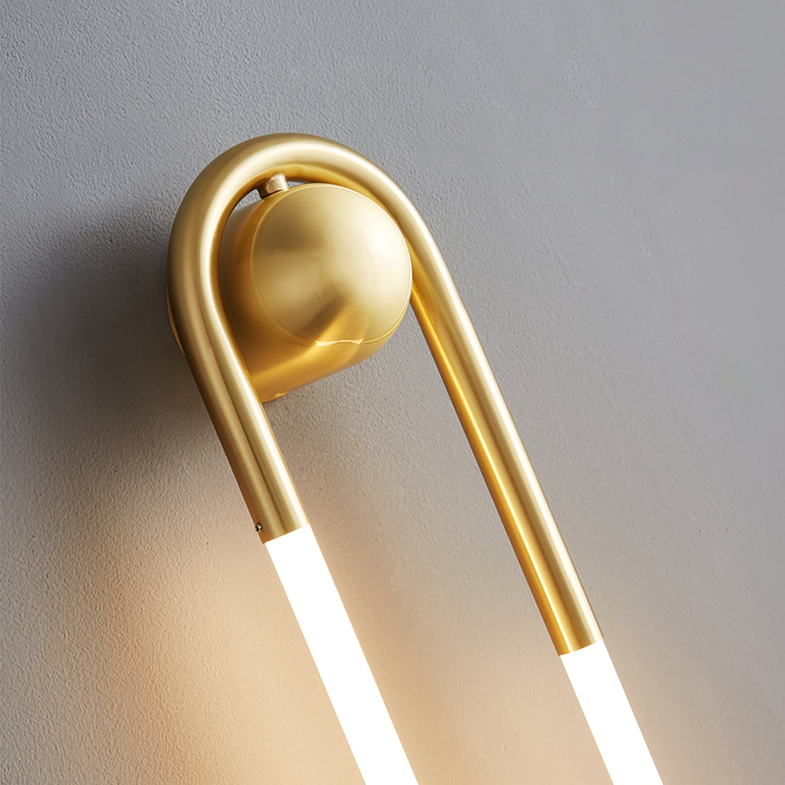 LED Wall Lamp - Rudi Loop Design - Modern Lighting Fixture for Living Room & Bedroom
