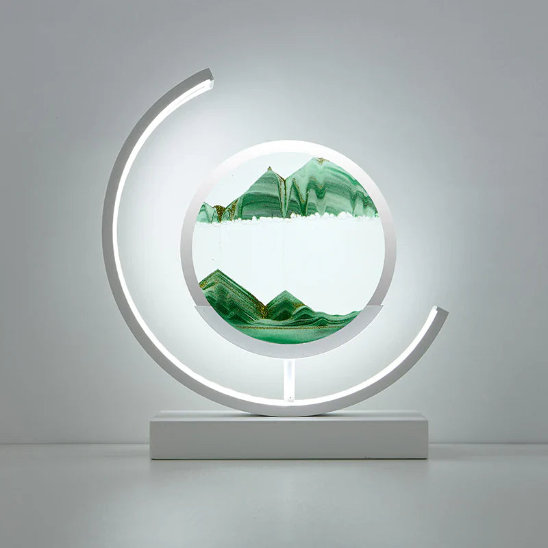 Sand Table Lamp with Timeless Design - Modern Lighting for Living Room & Bedroom Decor