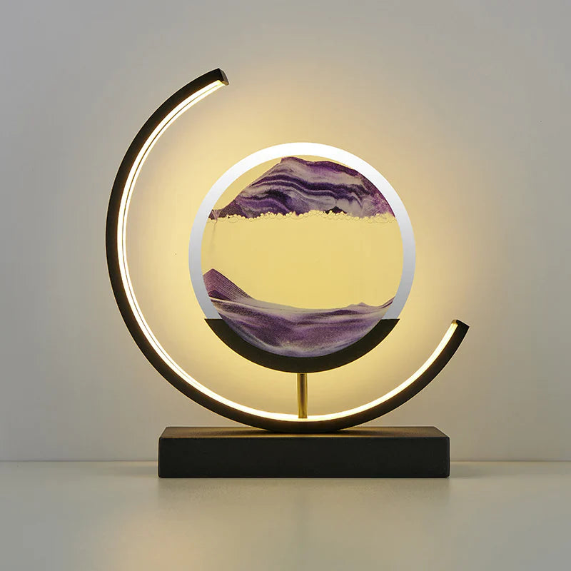 Sand Table Lamp with Timeless Design - Modern Lighting for Living Room & Bedroom Decor
