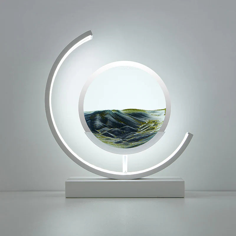 Sand Table Lamp with Timeless Design - Modern Lighting for Living Room & Bedroom Decor