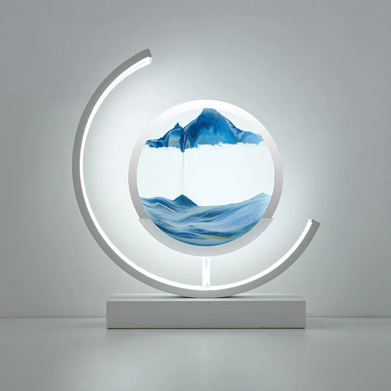 Sand Table Lamp with Timeless Design - Modern Lighting for Living Room & Bedroom Decor