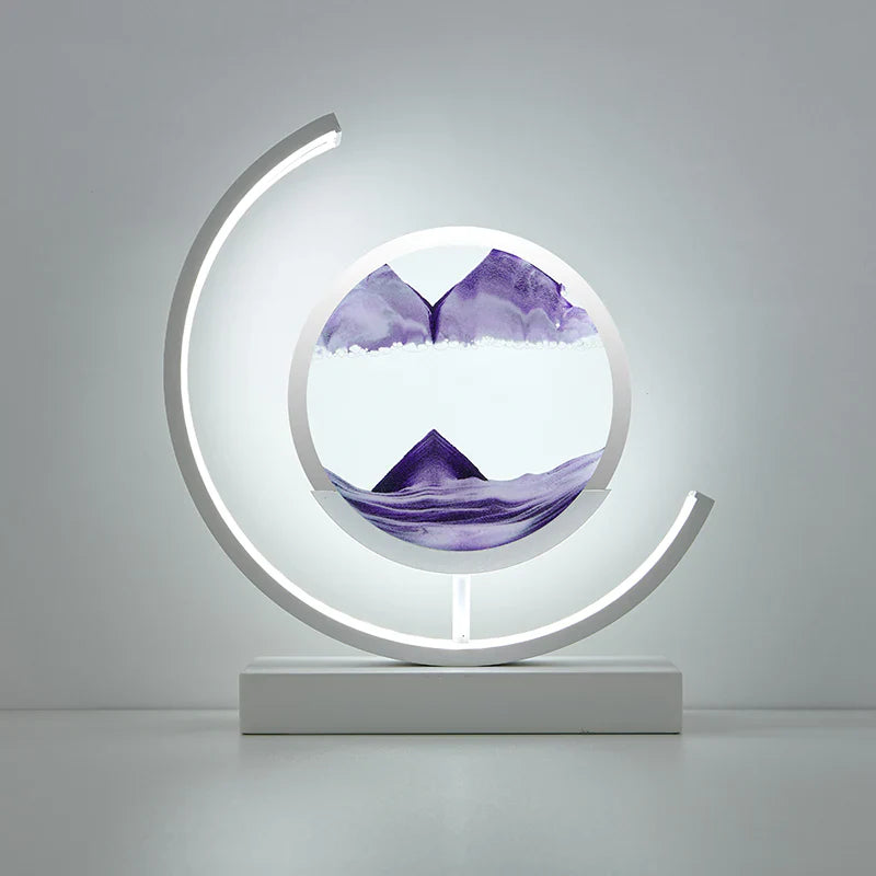 Sand Table Lamp with Timeless Design - Modern Lighting for Living Room & Bedroom Decor