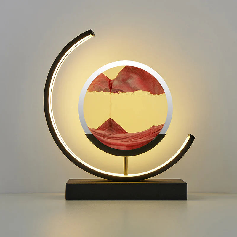 Sand Table Lamp with Timeless Design - Modern Lighting for Living Room & Bedroom Decor