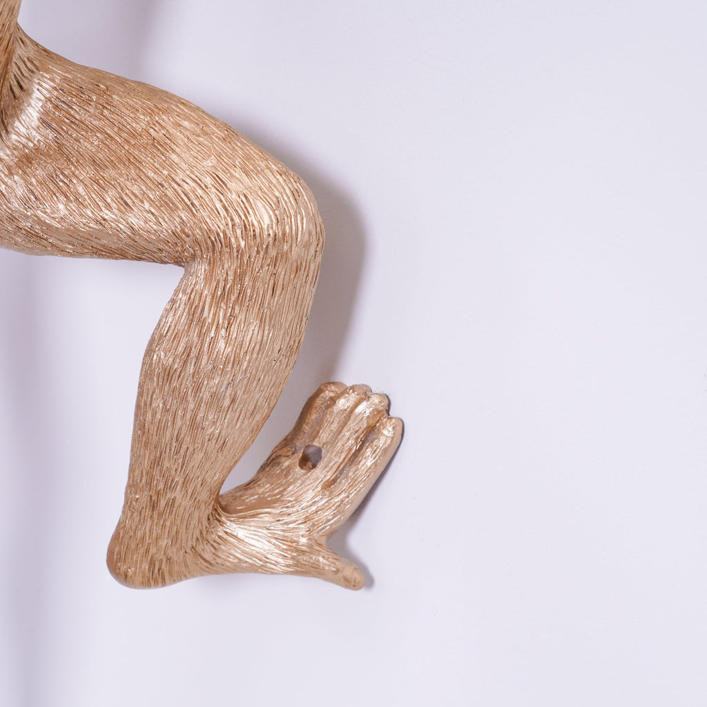 LED Monkey Wall Lamp - Unique Animal Design Fixture for Kids' Rooms, Nurseries & Playrooms