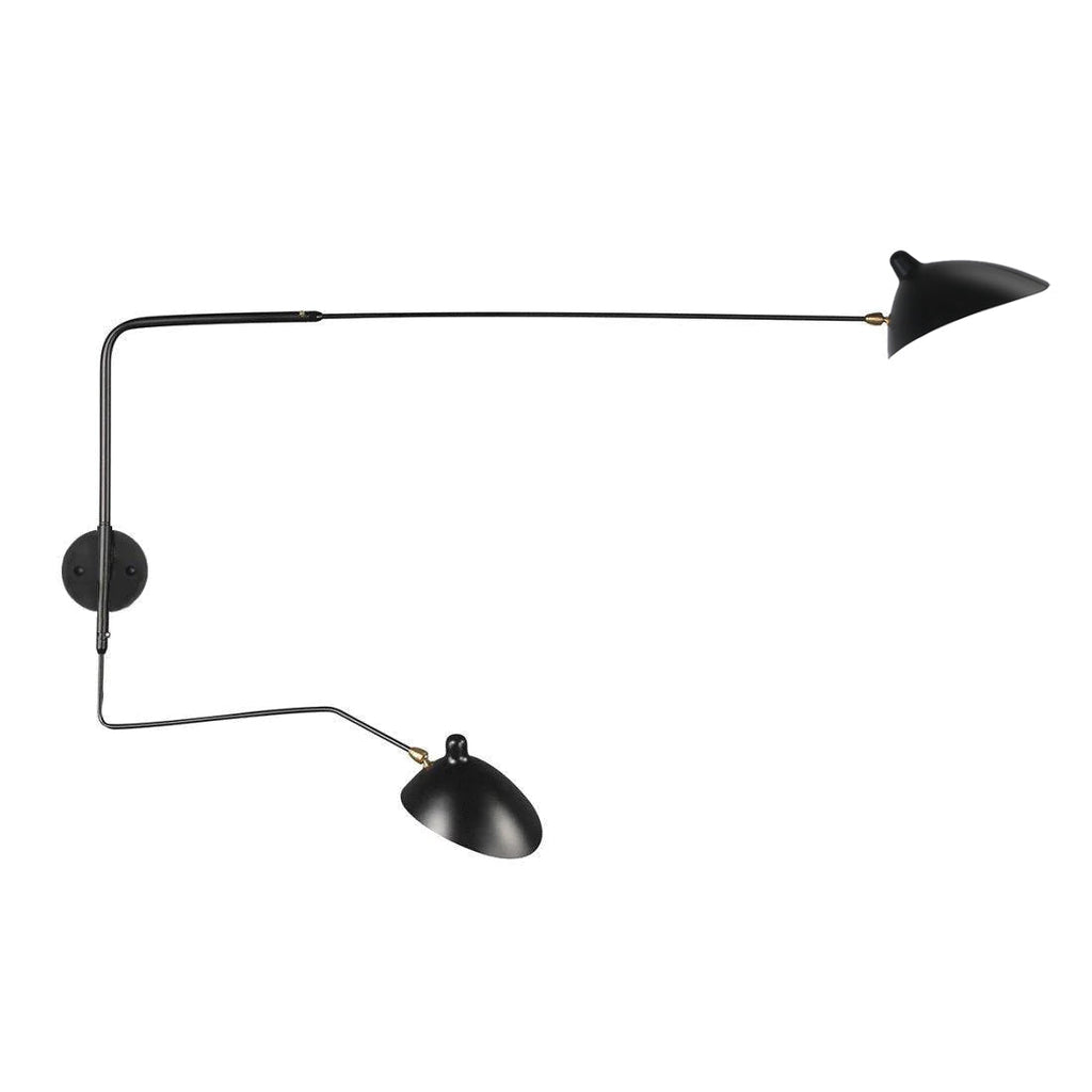 LED Wall Sconce Light Fixture - Adjustable Arm, Modern Design for Living Room & Bedroom Lighting