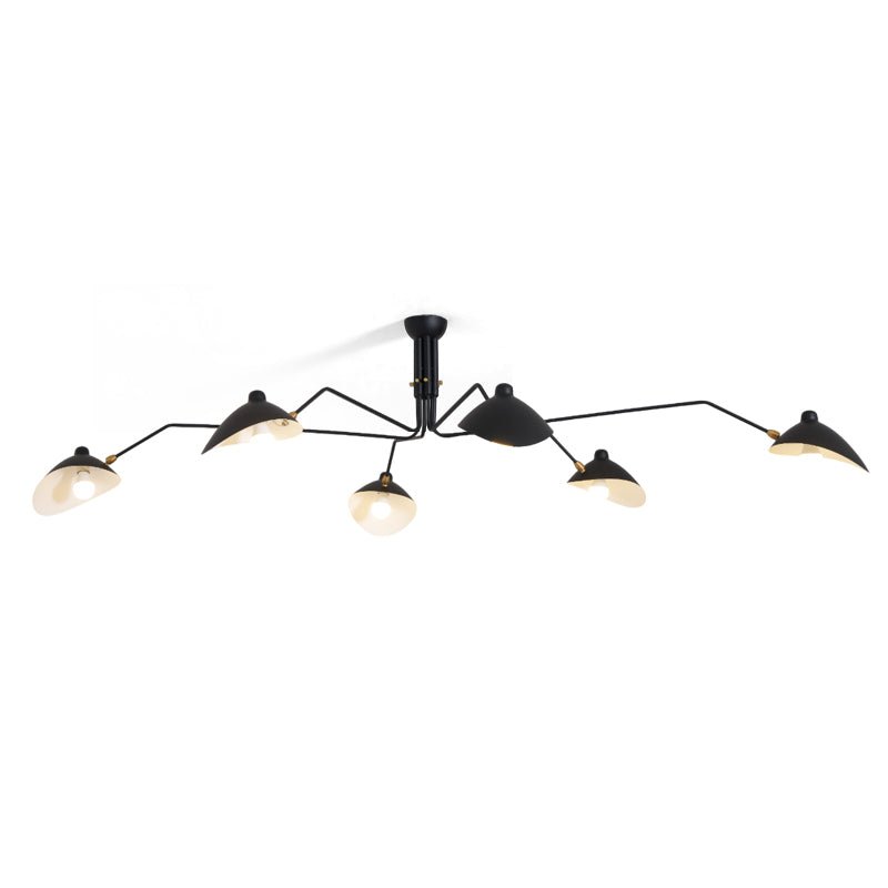Three Arm Ceiling Light | Metal & Aluminum, Indoor Use for Modern Home Decor
