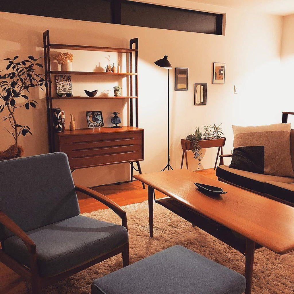 LED Floor Lamp - Adjustable Arm Design - Modern Lighting for Living Room & Home Office