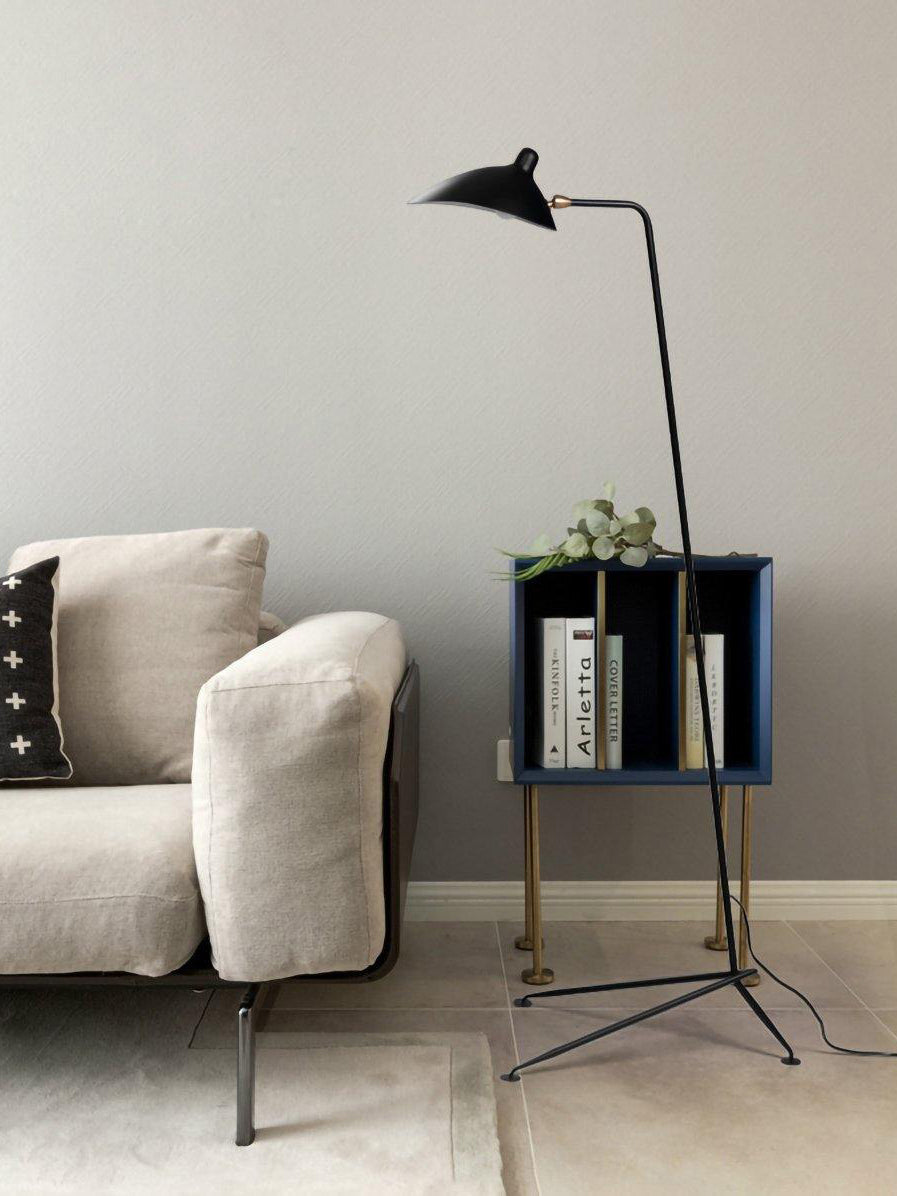 LED Floor Lamp - Adjustable Arm Design - Modern Lighting for Living Room & Home Office